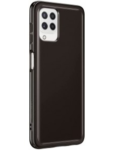 Samsung EF-QA225TBEGEU Clear Cover Samsung Galaxy A22 - Svart
