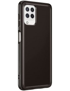 Samsung EF-QA225TBEGEU Clear Cover Samsung Galaxy A22 - Svart