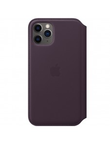 Apple MX072ZM/A Folio Väska till iPhone 11 Pro - Aubergine