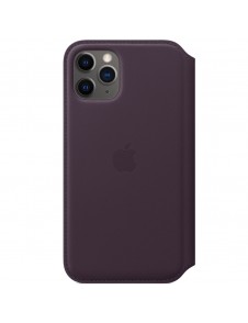 Apple MX072ZM/A Folio Väska till iPhone 11 Pro - Aubergine
