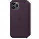 Apple MX072ZM/A Folio Väska till iPhone 11 Pro - Aubergine