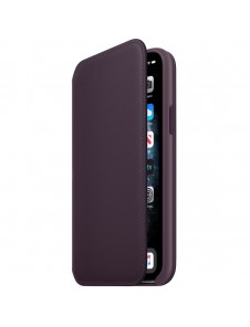 Apple MX072ZM/A Folio Väska till iPhone 11 Pro - Aubergine