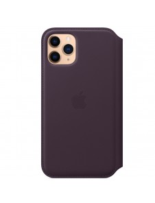 Apple MX072ZM/A Folio Väska till iPhone 11 Pro - Aubergine