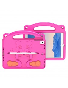 Dux Ducis Panda kids safe soft tablet case for iPad 9.7'' 2018 / iPad 9.7'' 2017 with a holder for stylus pen - Rosa