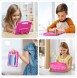 Dux Ducis Panda kids safe soft tablet case for iPad 9.7'' 2018 / iPad 9.7'' 2017 with a holder for stylus pen - Rosa
