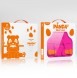 Dux Ducis Panda kids safe soft tablet case for iPad 9.7'' 2018 / iPad 9.7'' 2017 with a holder for stylus pen - Rosa