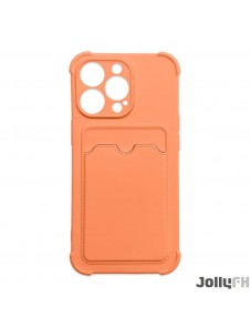Apelsin och väldigt stilrent skal iPhone 13.