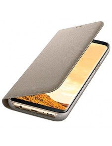 Samsung EF-NG950PFE LED View Cover vikbart fodral till Samsung Galaxy S8 - Guld