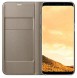 Samsung EF-NG950PFE LED View Cover vikbart fodral till Samsung Galaxy S8 - Guld