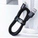 Baseus USB Type C - USB Type C cable Power Delivery Quick Charge 100 W 5 A 2 m black (CATGH-H01)