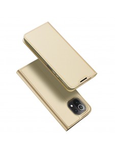 DUX DUCIS Pro Bookcase-typ etui för Xiaomi Mi 11 Lite 5G - Gyllene