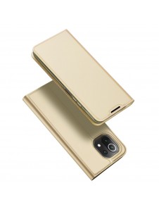 DUX DUCIS Pro Bookcase-typ etui för Xiaomi Mi 11 Lite 5G - Gyllene