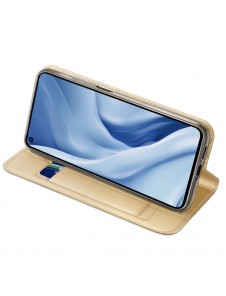 DUX DUCIS Pro Bookcase-typ etui för Xiaomi Mi 11 Lite 5G - Gyllene