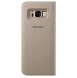 Samsung EF-NG950PFE LED View Cover vikbart fodral till Samsung Galaxy S8 - Guld