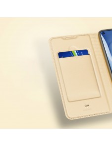 DUX DUCIS Pro Bookcase-typ etui för Xiaomi Mi 11 Lite 5G - Gyllene