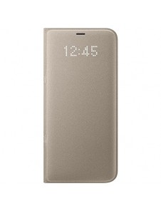 Samsung EF-NG950PFE LED View Cover vikbart fodral till Samsung Galaxy S8 - Guld