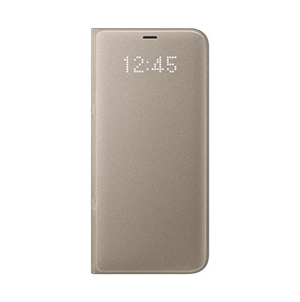 Samsung EF-NG950PFE LED View Cover vikbart fodral till Samsung Galaxy S8 - Guld