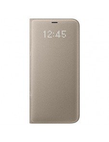 Samsung EF-NG950PFE LED View Cover vikbart fodral till Samsung Galaxy S8 - Guld