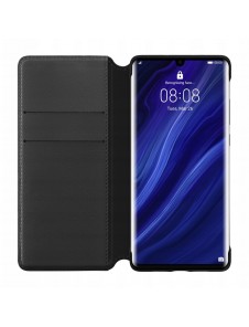 Svart och väldigt snyggt skydd för Huawei P30 Pro.