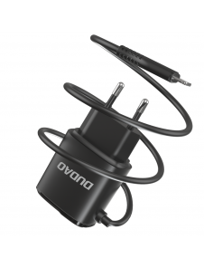 Spänningsområde: 100 - 240 V
Utström: 5V / 2,4A
Effekt: 12 W
Kontakttyp: 2x USB (hona), Lightning (hane)
