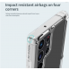 Blått och väldigt stilrent skal till Samsung Galaxy S22 Ultra 5G.