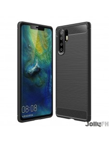 Svart och väldigt snyggt skydd för Huawei P30 Pro.