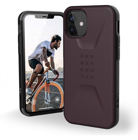 UAG iPhone 12 Mini, Civilian Cover, Aubergine (11234D114949)