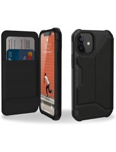 UAG iPhone 12 Mini, Metropolis Wallet, PU, Svart (112346113840)