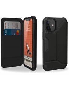 UAG iPhone 12 Mini, Metropolis Wallet, PU, Svart (112346113840)