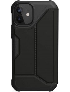 UAG iPhone 12 Mini, Metropolis Wallet, PU, Svart (112346113840)
