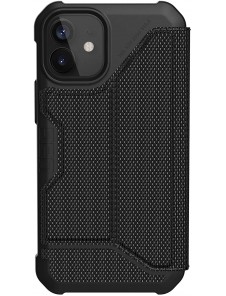 UAG iPhone 12 Mini, Metropolis Wallet, Kevlar Svart (112346113940)