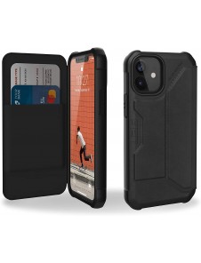 UAG iPhone 12 Mini, Metropolis Wallet Läder, Svart (112346118340)