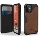 UAG iPhone 12 Mini, Metropolis Wallet Läder, Brun (112346118380)