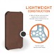 UAG iPhone 12 Mini, Metropolis Wallet Läder, Brun (112346118380)