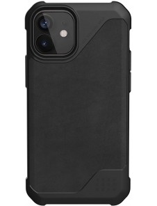 UAG iPhone 12 Mini Metropolis Cover PU - Läder Svart (11234O118340)