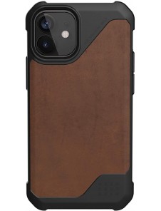 UAG iPhone 12 Mini Metropolis Cover PU - Läder Brun (11234O118380)