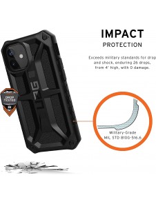 UAG iPhone 12 Mini Monarch Cover - Svart