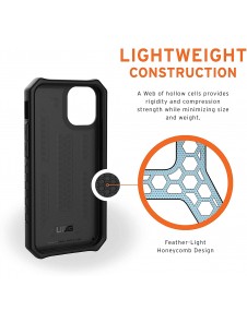UAG iPhone 12 Mini Monarch Cover - Svart