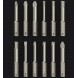 Material: aluminium
Vikt: 250 g
Mått: 178,8 mm x 34 mm x 35 mm