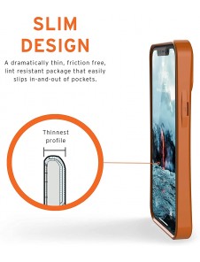 UAG iPhone 12 Mini Outback Biodg. Cover - Orange (112345119797)