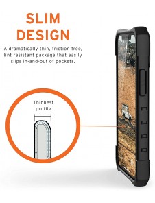 UAG iPhone 12 Mini Pathfinder Cover - Svart (112347114040)
