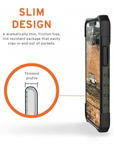 UAG iPhone 12 Mini Pathfinder Camo Cover - Forest Camo (112347117271)