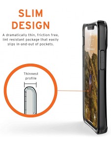 UAG iPhone 12 Mini Plyo Cover - Ash (112342113131)