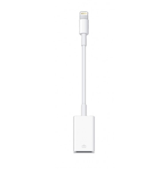 Apple MD821AM/A Adapter USB A - Lightning F-M - Vit