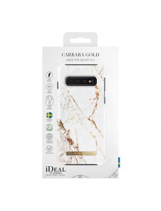 Ideal Fashion Case till Samsung Galaxy S10 - Carrara Gold
