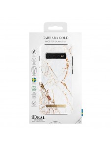 Ideal Fashion Case till Samsung Galaxy S10 Plus - Carrara Gold
