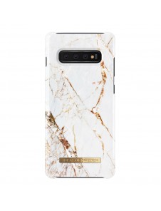 Ideal Fashion Case till Samsung Galaxy S10 Plus - Carrara Gold