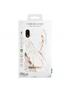 Ideal Fashion Case till iPhone XR - Carrara Gold