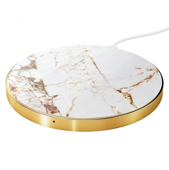 Ideal Of Sweden Fashion QI Charger Trådlös Laddare - Carrara Guld