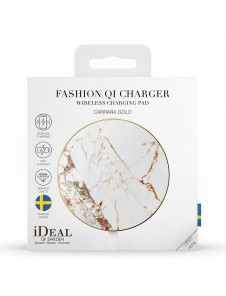 Ideal Of Sweden Fashion QI Charger Trådlös Laddare - Carrara Guld